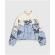 4F Fleece F343 gyerek pulóver bézs/kék MULTICOLOUR ALLOVER