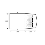 Trimm Arizona II családi sátor