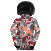 Alpine Pro Werdo gyerek télikabát rózsaszín PALE MAUVE VARIANTA PA