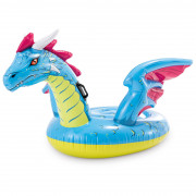 Felfújható játék Intex Drak Dragon Ride-On 57563NP kék
