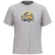 Smartwool Long Weekend Short Sleeve Graphic Tee póló szürke light gray heather