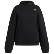 Under Armour G Rival Fleece Hoodie Ultimate Black gyerek pulóver fekete Ultimate Black / / White