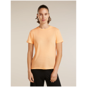 Icebreaker W Mer Core SS Tee női funkcionális felső narancs SUNSTONE