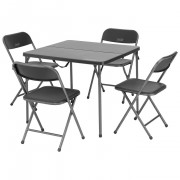 Coleman Picnic Set 4 asztal padokkal fekete