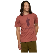Cotopaxi M'S Cotopaxi Llama T-Shirt férfi póló barna Nutmeg