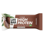 Lifefood Lifebar Oat Snack Protein čokoládový BIO 40 g energiaszelet