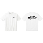 Vans Double Standard SS Tee férfi póló fehér/fekete White/Black