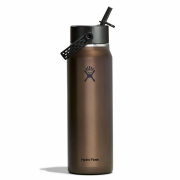 Hydro Flask 32 Oz Lightweight Wide Flex Straw Cap termosz barna Obsidian