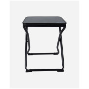 Bo-Camp Stool + Table-top black kis kemping szék