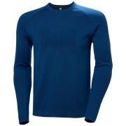 Helly Hansen Lifa Merino Knitevo Crew férfi funkcionális póló kék 507 Dark Blue