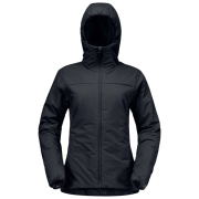 Norrona femund thermo60 Zip Hood női télikabát fekete Caviar Black