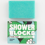 Shower Blocks Solid Shower Gel - Pepper Mint tusfürdő zöld