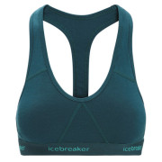 Icebreaker Women Sprite Racerback Bra sport melltartó zöld