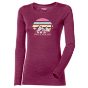 Progress Hela "Landscape" női funkcionális felső lila ostruzinova