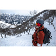 Giro Roam Black Stacked-Amber Scarlet/Yellow síszemüveg