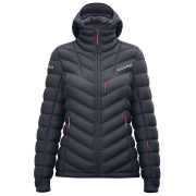 Camp Nivix Jacket W női tollkabát fekete Black / Asphalt grey