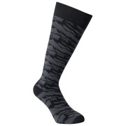 Dare 2b Mens Printed Ski Socks II férfi térdzokni fekete BlkMountnPrt