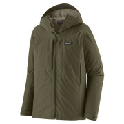 Patagonia M's Insulated Boulder Fork Rain Jkt férfi dzseki zöld Basin Green