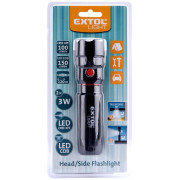 Extol 100lm, CREE + 150lm, COB lámpa