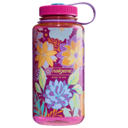 Nalgene Wide Mouth Psychedelic Botanical 1000 ml kulacs rózsaszín Magenta/Botanical Florals