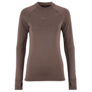 Craft Wool Comfort Rn LS W női funkcionális felső barna Brown