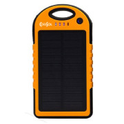 Coelsol Solární powerbanka 12000 mAh napelemes powerbank narancs