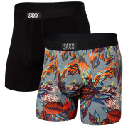 Saxx Ultra Super Soft Boxer BF 2Pk boxeralsó szürke