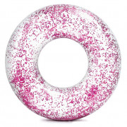 Felfújható úszógumi Intex Sparkling Glitter Tube 56274NP rózsaszín
