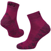 Warg Endurance Merino Mid zokni lila Fuchsia