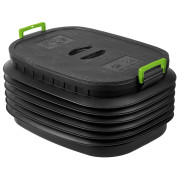 Yolco CP60 összecsukható doboz fedéllel fekete/zöld