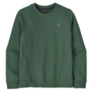 Patagonia M's Fitz Roy Massif Daily Crew férfi pulóver zöld Canopy Green
