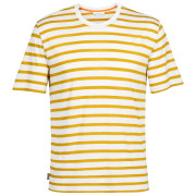 Icebreaker Drayden SS Tee Stripe férfi póló bézs
