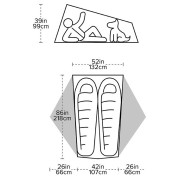 Big Agnes Tiger Wall UL2 Bikepack Solution Dye ultrakönnyű sátor
