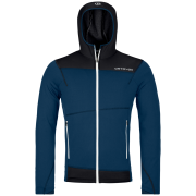 Ortovox Fleece Light Hoody M férfi funkcionális pulóver kék/fekete Deep Ocean