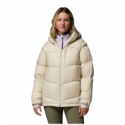 Columbia Cloudview Down Hooded Jacket női télikabát bézs Dark Stone