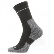 SealSkinz Morston vízálló zokni fekete/szürke