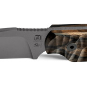 TB OUTDOOR Commandeur All Purpose Knife Ziricote Wood Handle kés