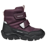 Geox B Baltic Girl B ABX gyerek téli cipő lila/fekete DK PURPLE/BLACK