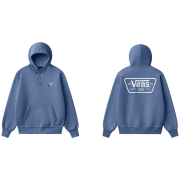 Vans Knu Patch Pullover férfi pulóver kék True Navy