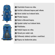 Hátizsák Husky Sloper 45 L