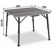 Brunner Elùtop Compack Square 100 asztal