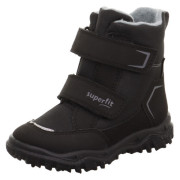 Superfit Husky Schwarz/Hellgrau gyerek téli cipő fekete/szürke Schwarz/Hellgrau