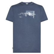 Icebreaker Men M 150 Tech Lite SS Tee Pure Altitude férfi funkcionális póló szürke/kék Dawn