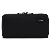 Pacsafe RFIDsafe Continental Wallet pénztárca fekete jet black