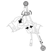 Petzl Connect Adjust pozicionáló kötél