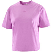 Salomon Trackline SS Tee női póló rózsaszín Iris Orchid