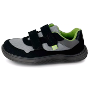 Bugga Safi Black gyerek barefoot cipők egész éves használatra