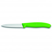Zöldségvágó kés Victorinox 8 cm - recés 6.7636 zöld