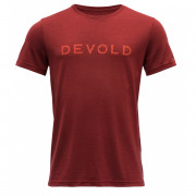 Férfi póló Devold Logo Man Tee piros