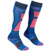 Női térdzokni Ortovox W's Ski Rock'N'Wool Long Socks kék
